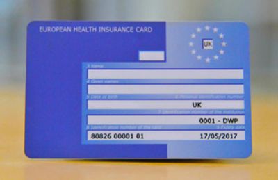 This is what the EHIC card looks like